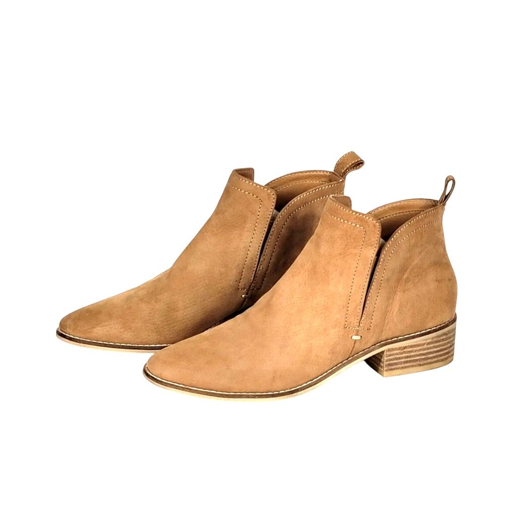 Dolce Vita Tan Ankle Boots Size 9.5